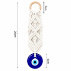 Fortune Follows evil eye door hanger, view 2, Kharze Zarka