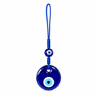 Versatile evil eye pendant for bag, door or wall, Kharze Zarka