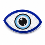 Blue evil eye hair clip, Kharze Zarka