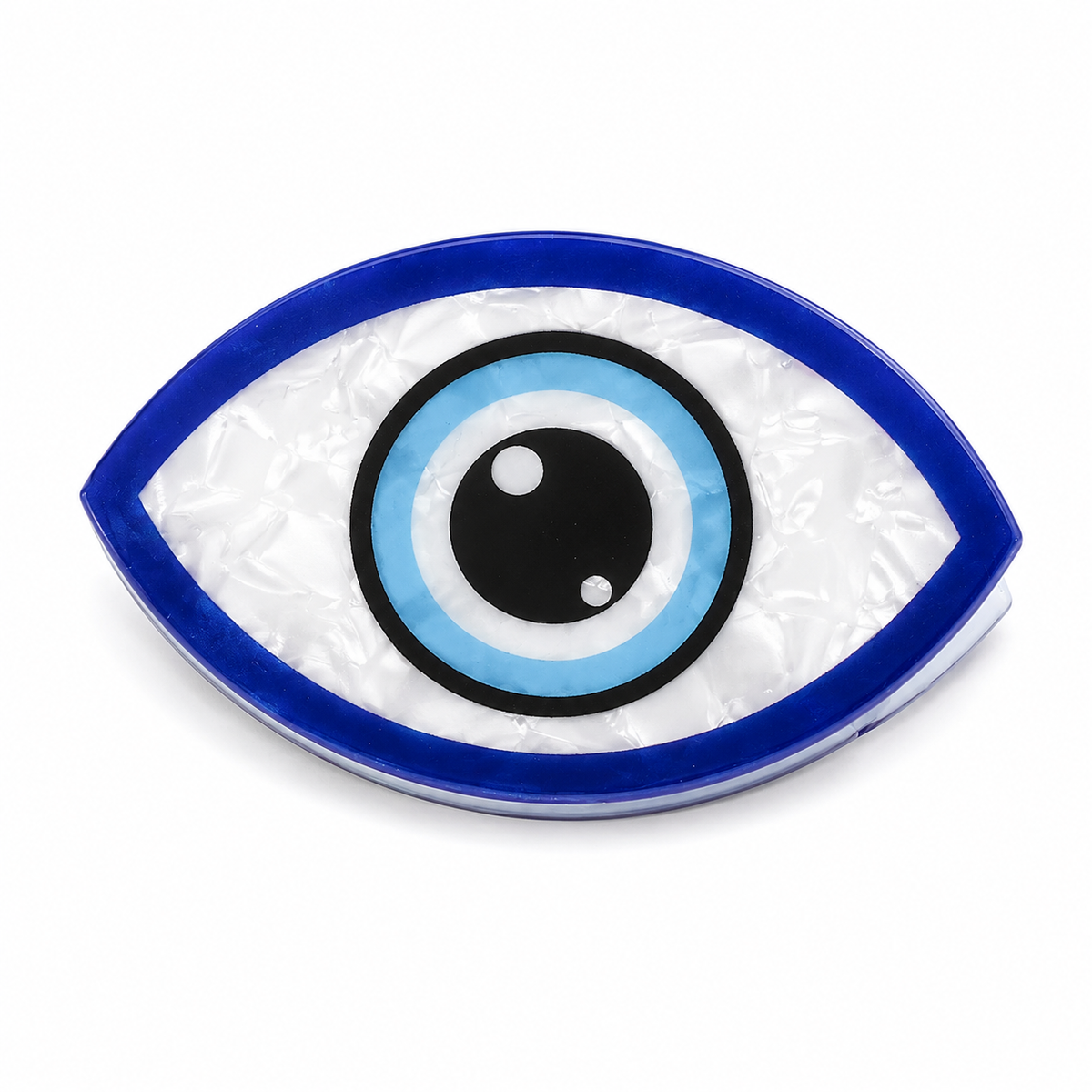 Blue evil eye hair clip, Kharze Zarka