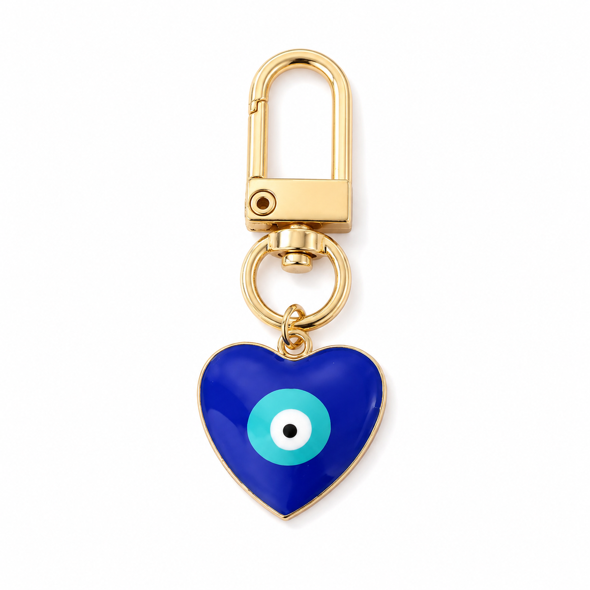 The Watcher evil eye bag charm, view 3, Kharze Zarka