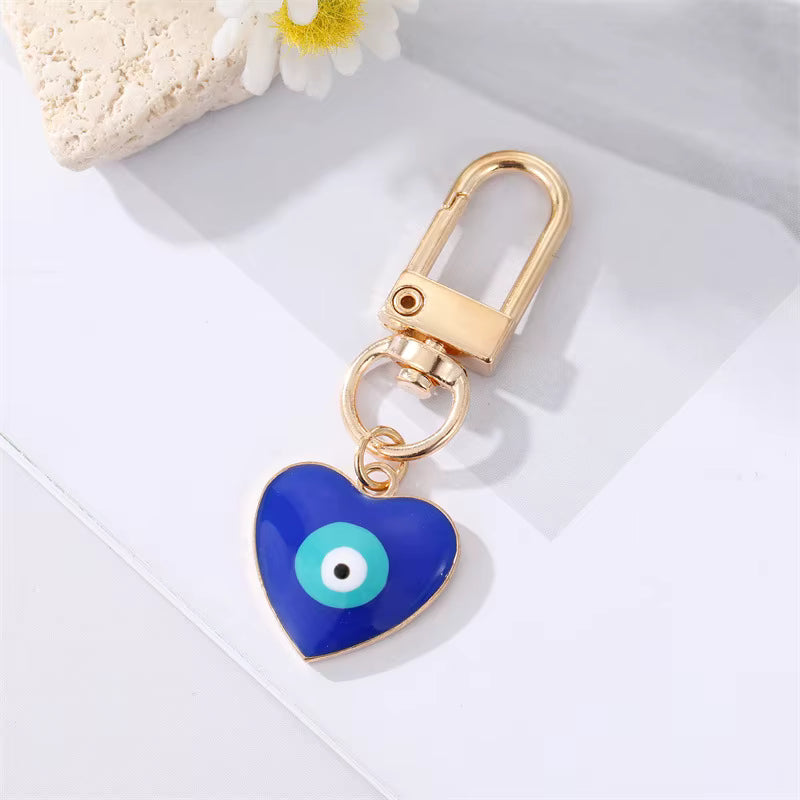 The Watcher evil eye bag charm, view 4, Kharze Zarka