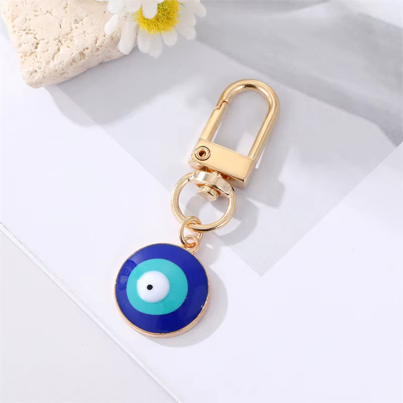 The Watcher evil eye bag charm, view 6, Kharze Zarka