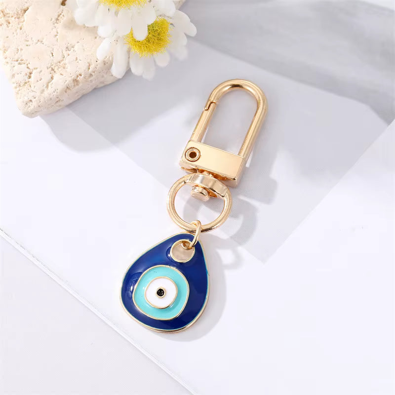 The Watcher evil eye bag charm, view 5, Kharze Zarka