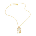 Eye Dream Of You evil eye necklace, view 2, Kharze Zarka