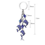 Ride The Wave evil eye keychain, view 3, Kharze Zarka