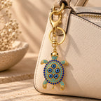 Protected in my Shell turtle keychain clipped to a bag, Kharze Zarka
