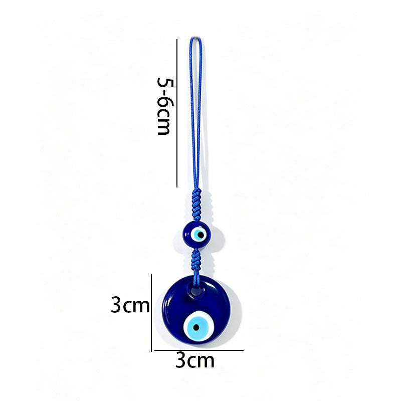 Tie The Hook evil eye pendant, view 6, Kharze Zarka