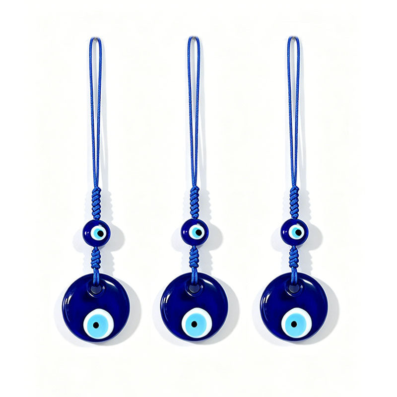 Tie The Hook evil eye pendant, view 5, Kharze Zarka